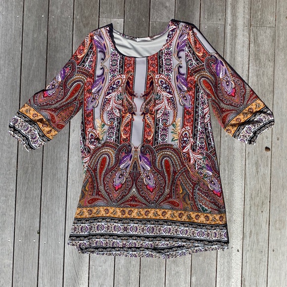 Nordstrom Blu Pepper Dress | Colorful Pattern - Picture 1 of 4